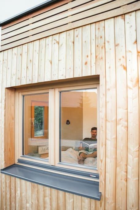 Wohnwagon Paul - Autarkie Erleben! - Tiny House Βίλα Oberschneiding Εξωτερικό φωτογραφία