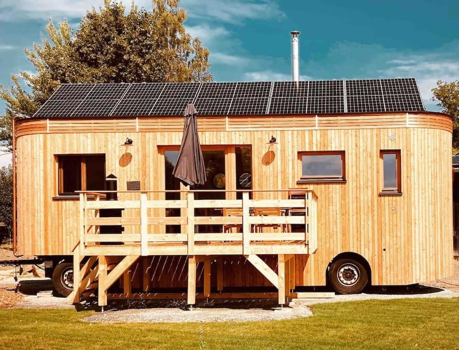 Wohnwagon Paul - Autarkie Erleben! - Tiny House Βίλα Oberschneiding Εξωτερικό φωτογραφία